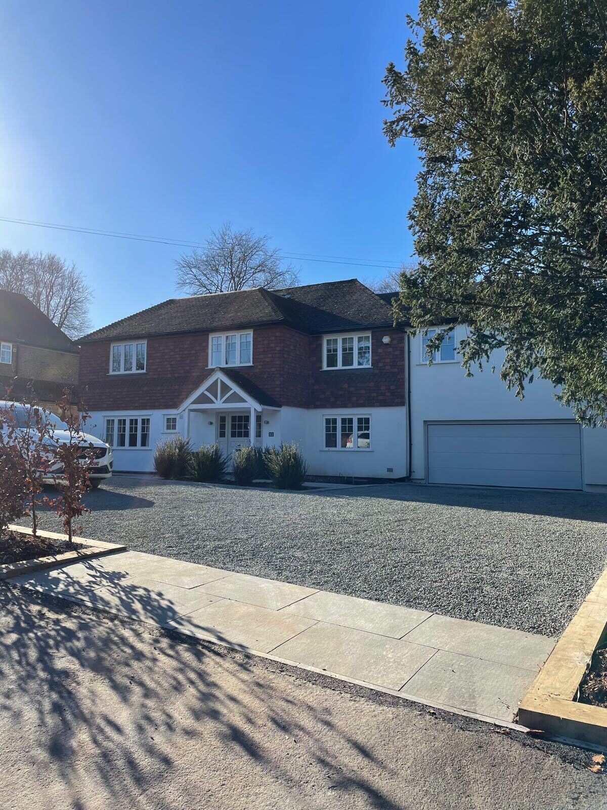 New block paving driveway in Surrey